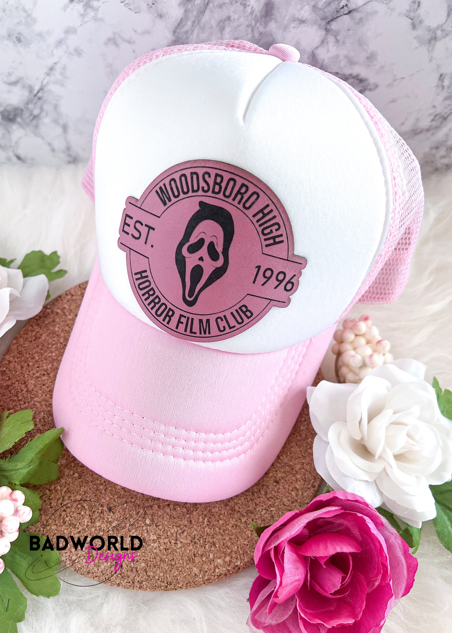 Woodsboro High Scary Leatherette Patch