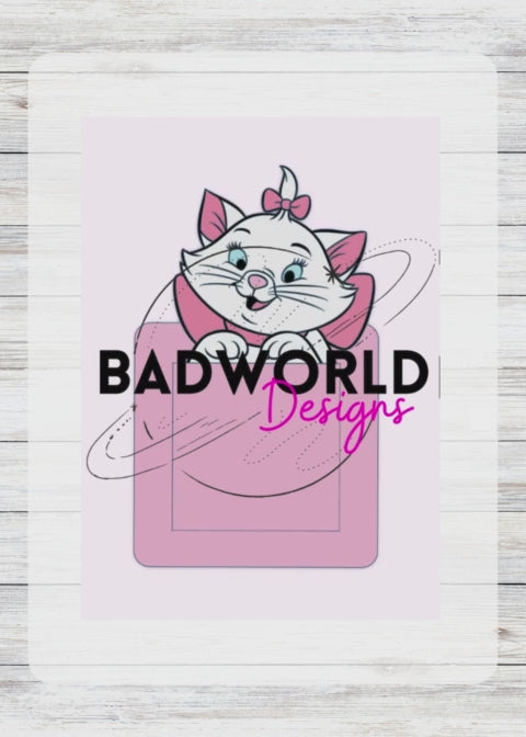 Marie Sticky Note Holder DIGITAL FILE