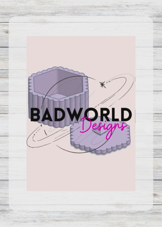 Frilly Pencil Holder and Matching Box DIGITAL FILE