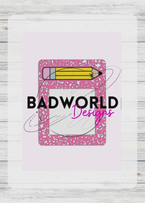 Pencil Sticky Note Holder DIGITAL FILE