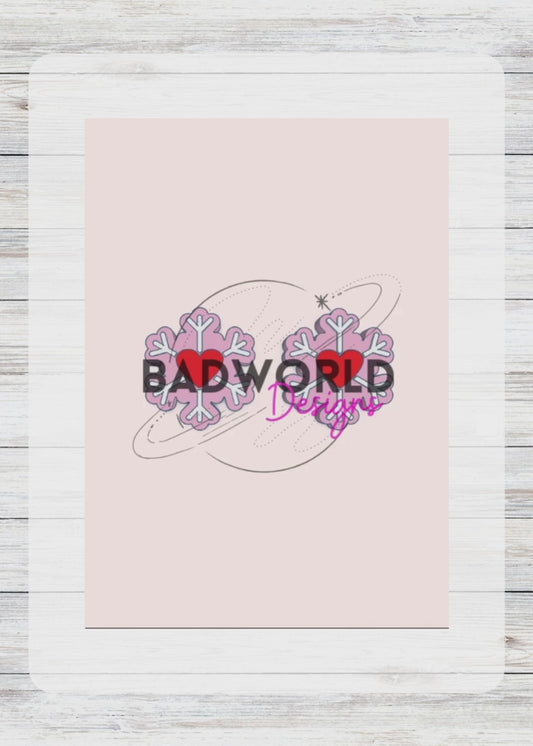 Snowflake Straw Toppers - DIGITAL FILE