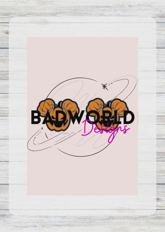 Scary Pumpkin Mouse Topper - DIGITAL FILE