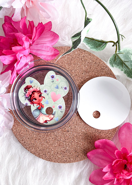 Y Rambler Mug Straw Lid Topper Sublimation Blank