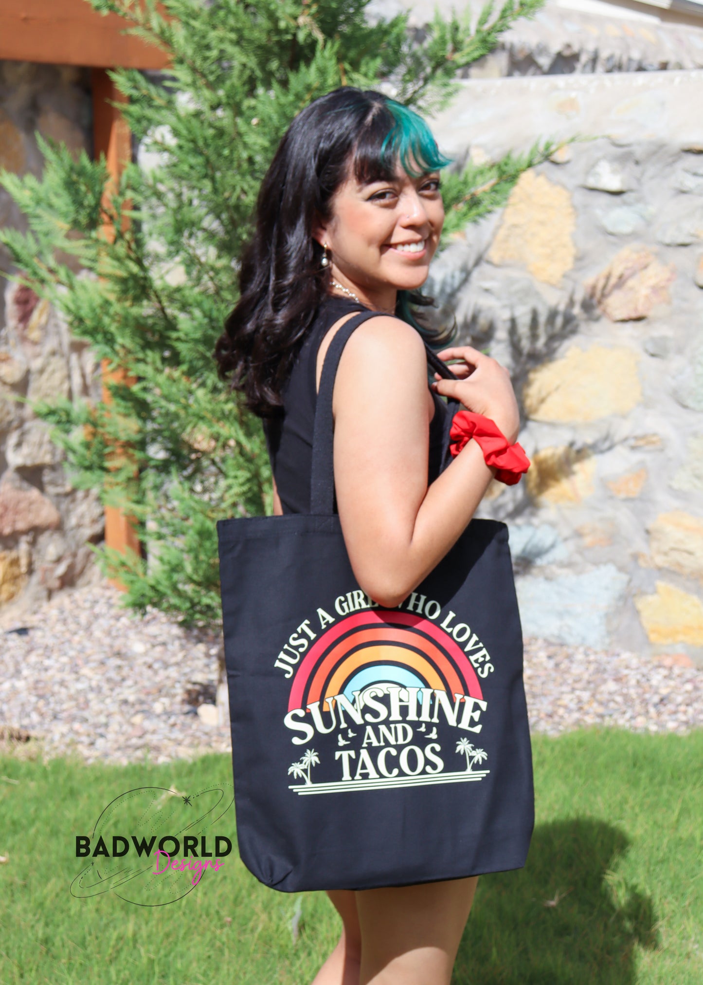 Tacos and Sunshine Reusable Tote Bag
