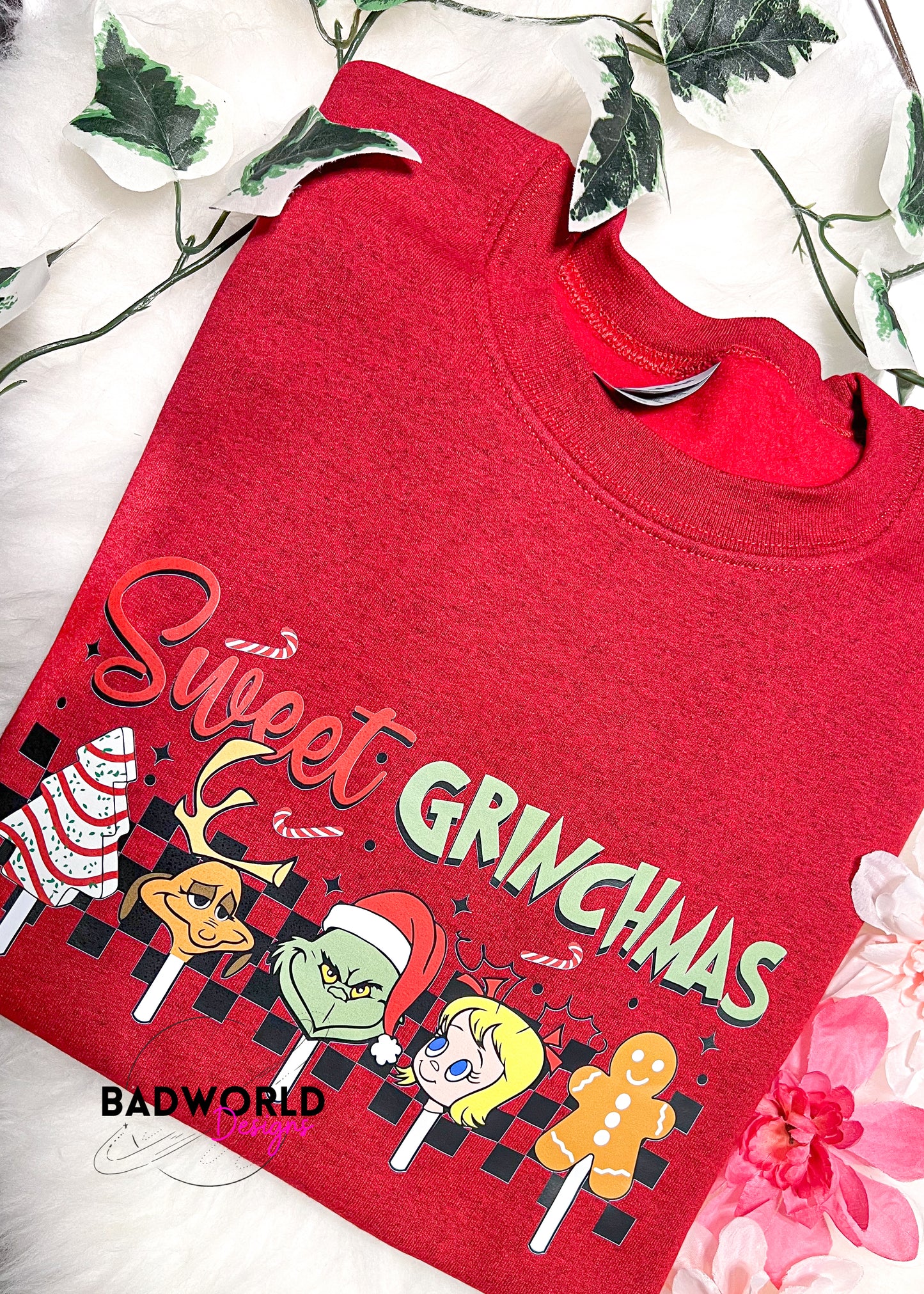 Sweet Grinchmas Crewneck Sweatshirt