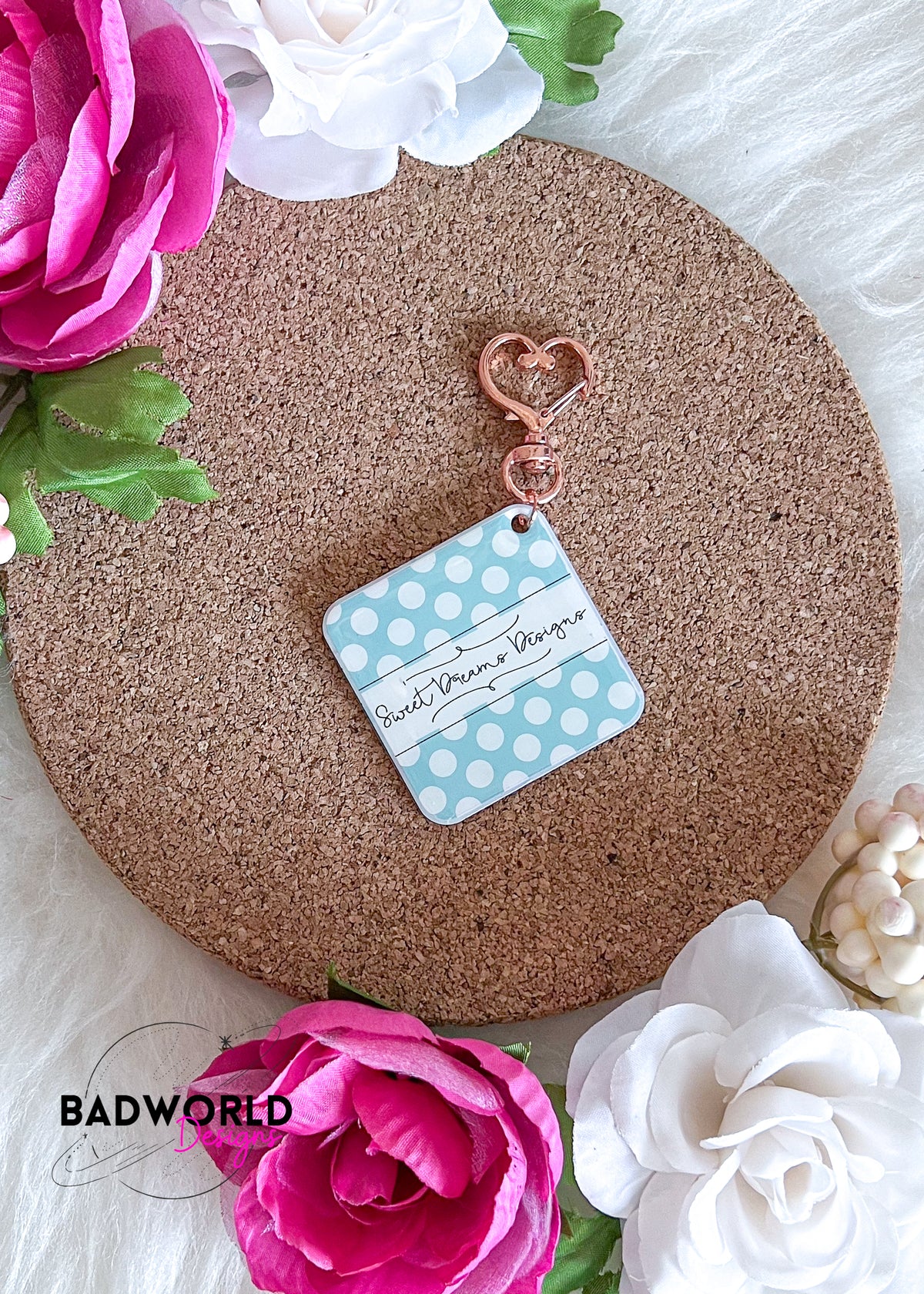 My Code Works Keychain QR Code Keychain – BADWorld Designs