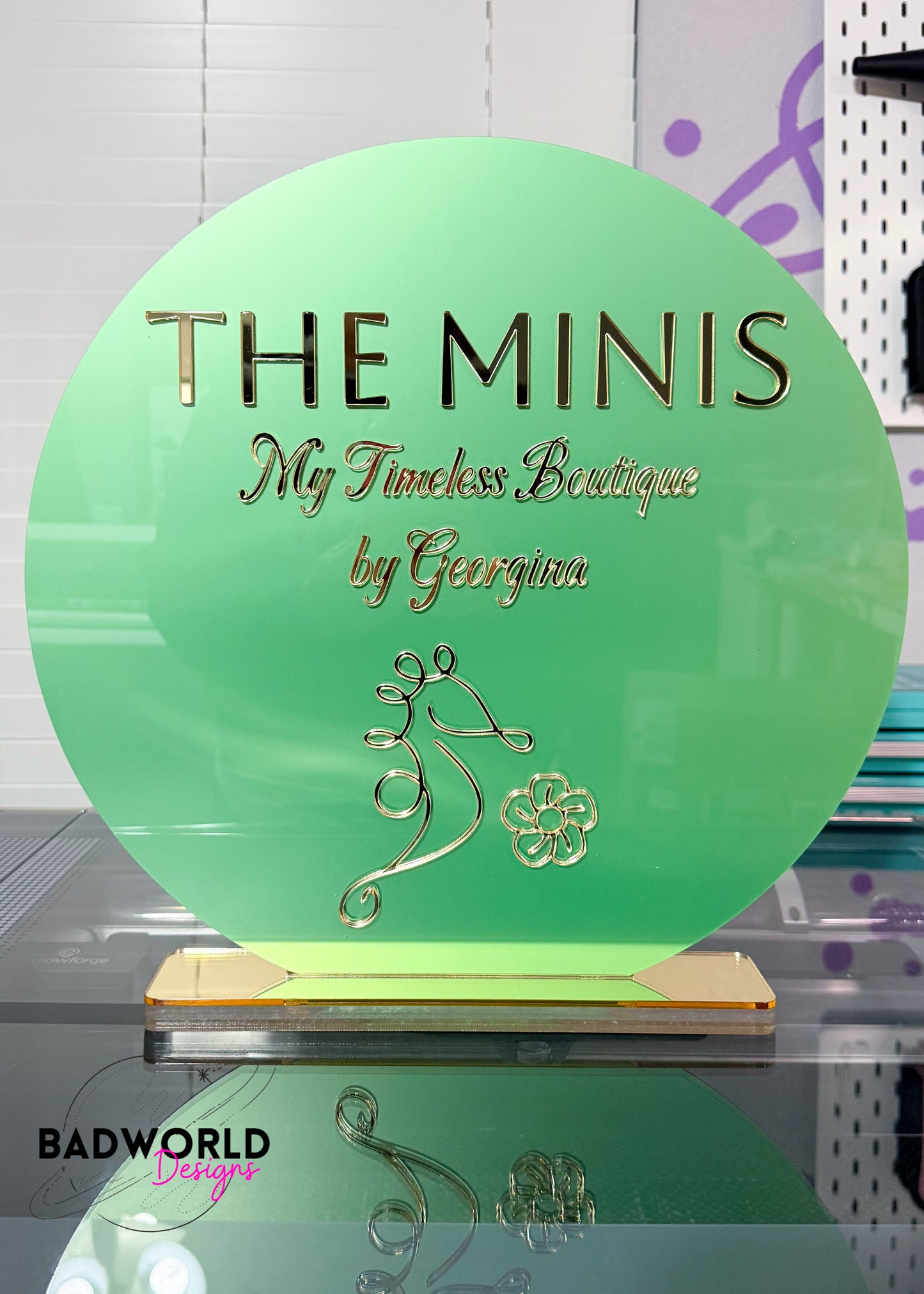 DEPOSIT ONLY - Custom Acrylic Sign
