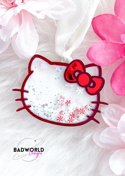 Kawaii Face Shaker Ornament