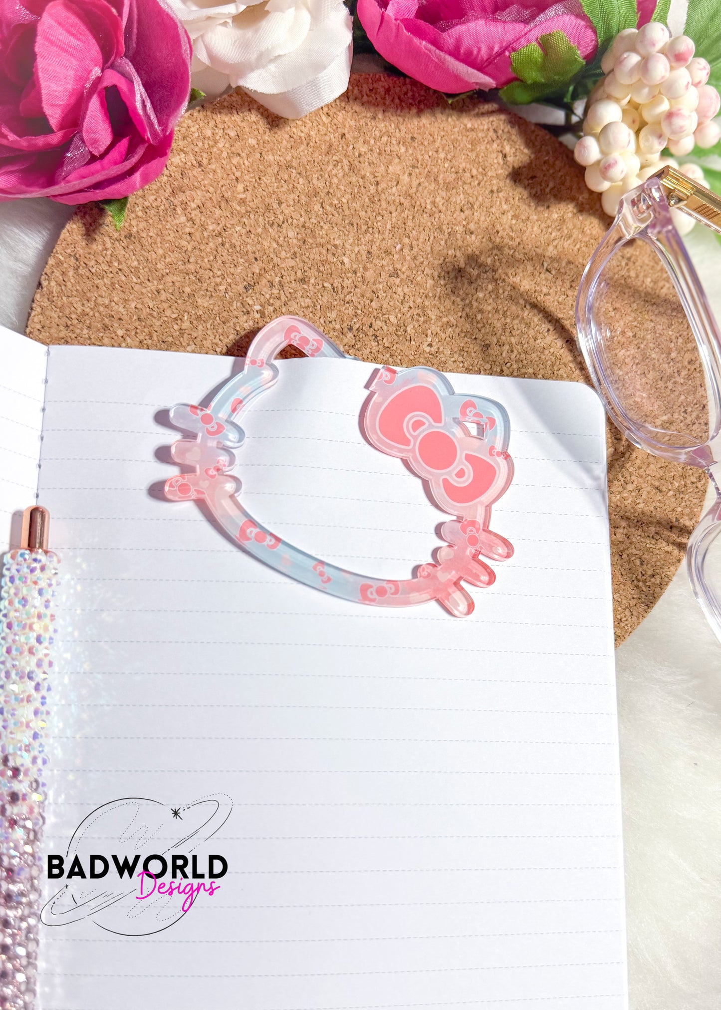 Kawaii Character Sublimation Paper Clip BLANK