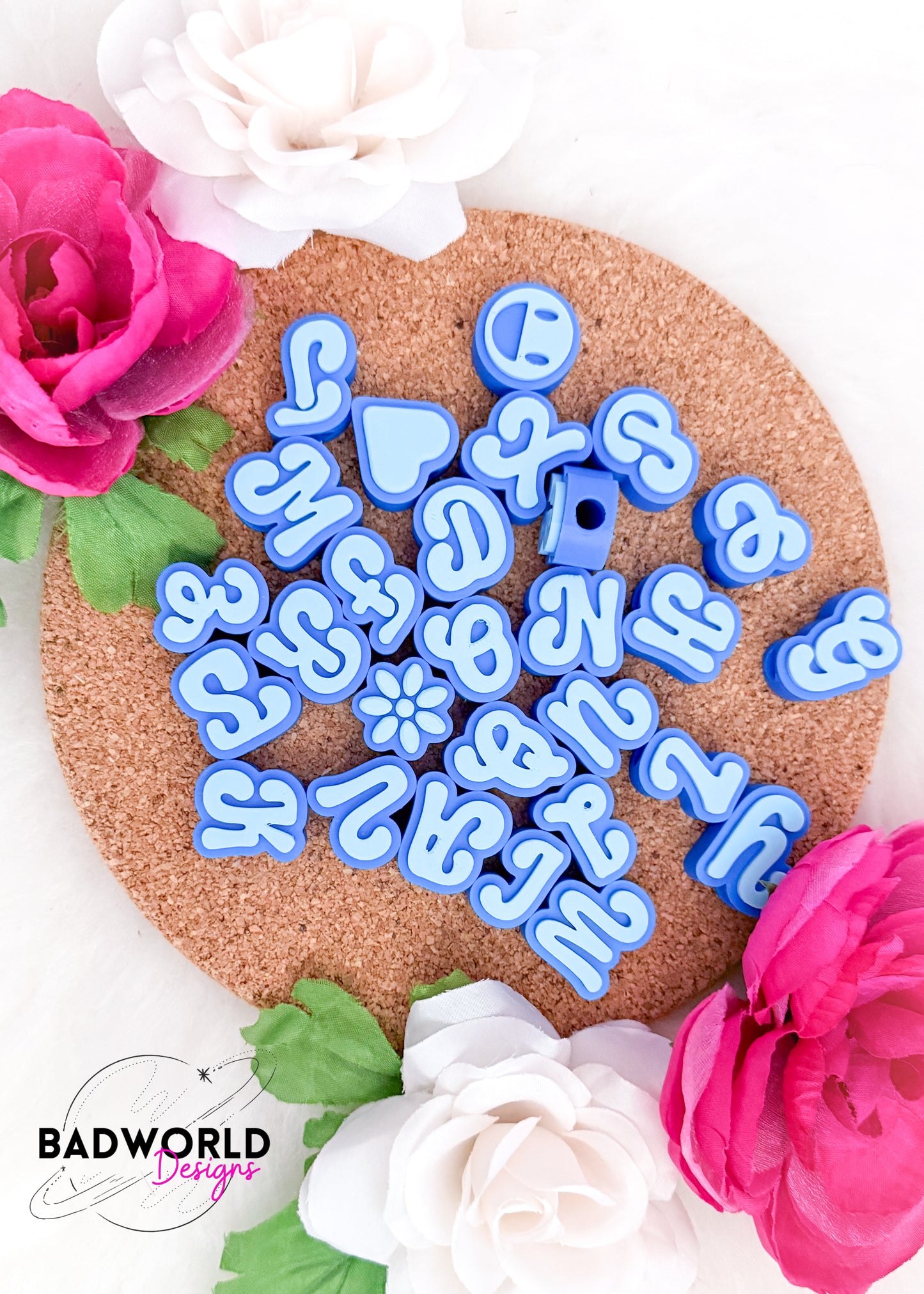 3D Printed Letter Bead Bags