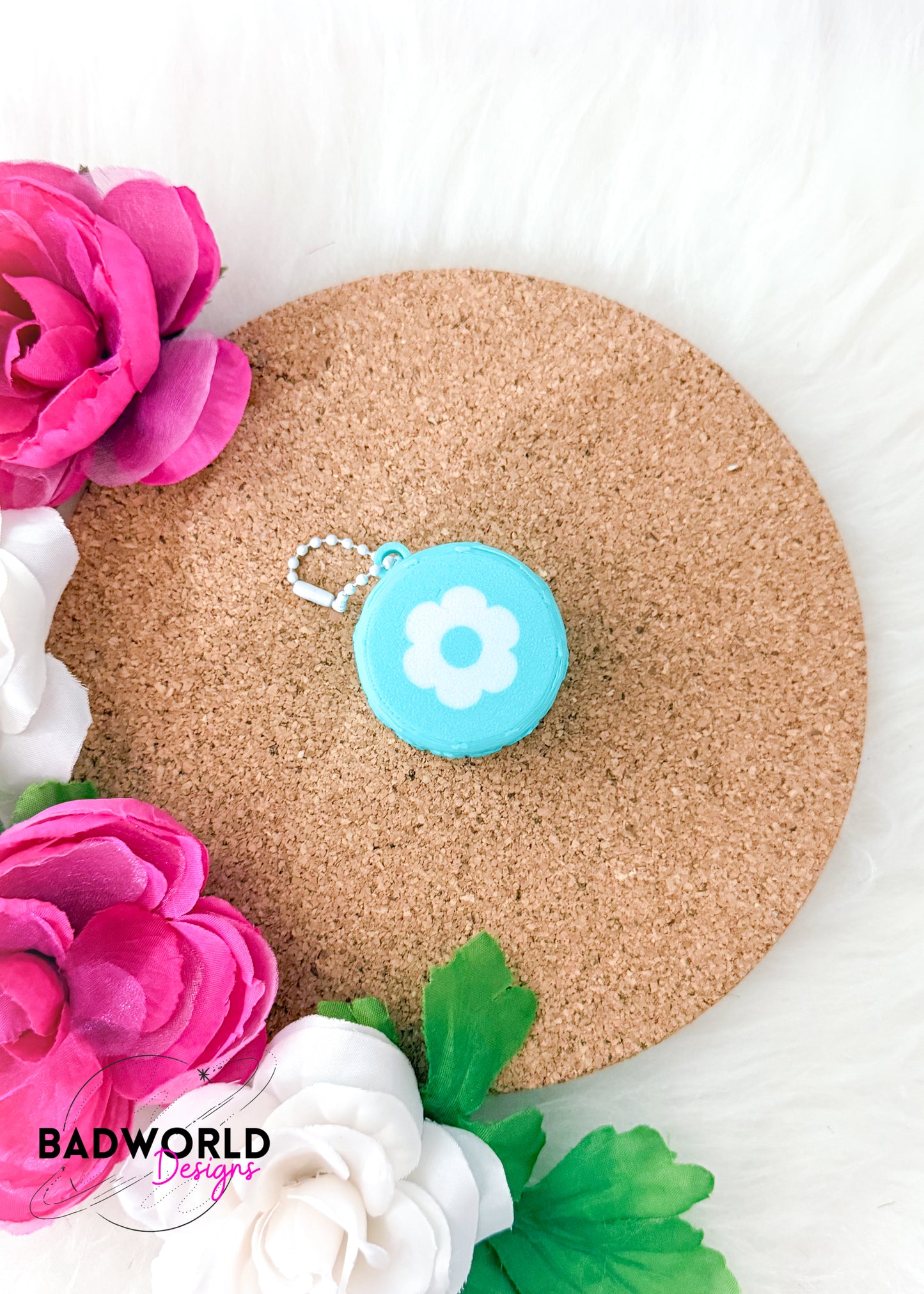Daisy Container Keychain