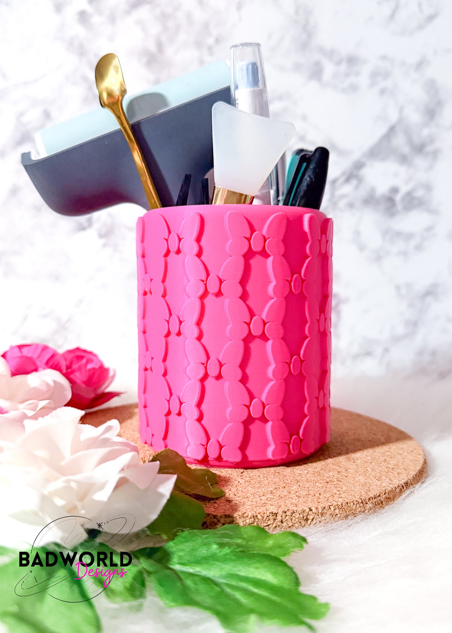 Girl Mouse Pencil Holder