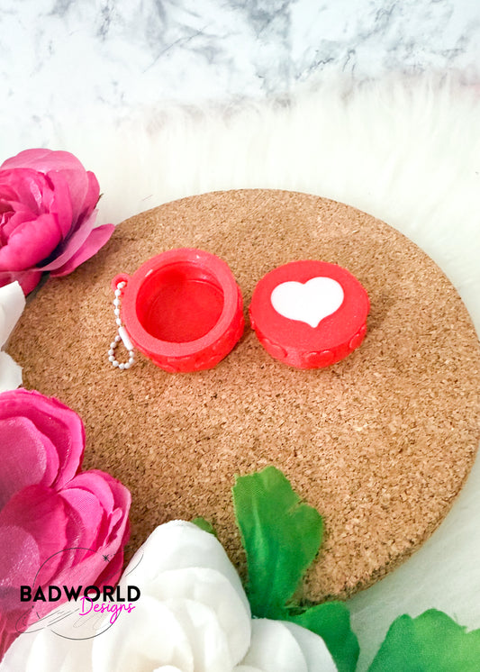 Hearts Container Keychain