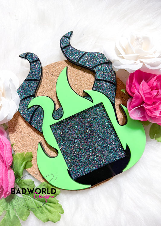 Horned Villain Sticky Note Holder - DIGITAL FILE