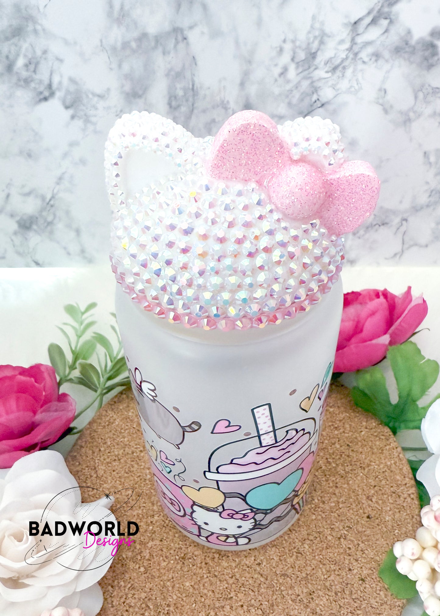 Kawaii Friends 3D Lid Topper