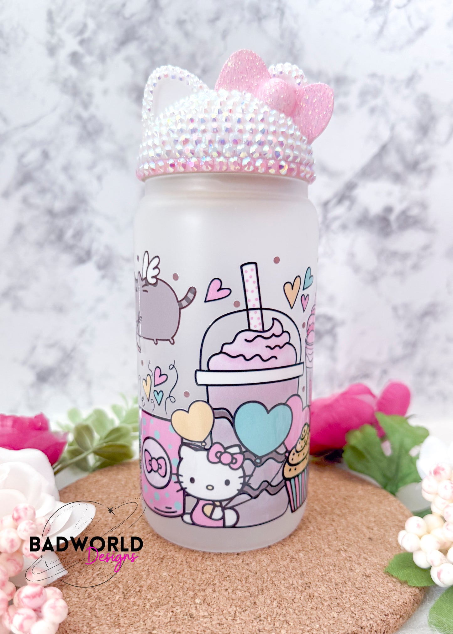 Kawaii Friends 3D Lid Topper