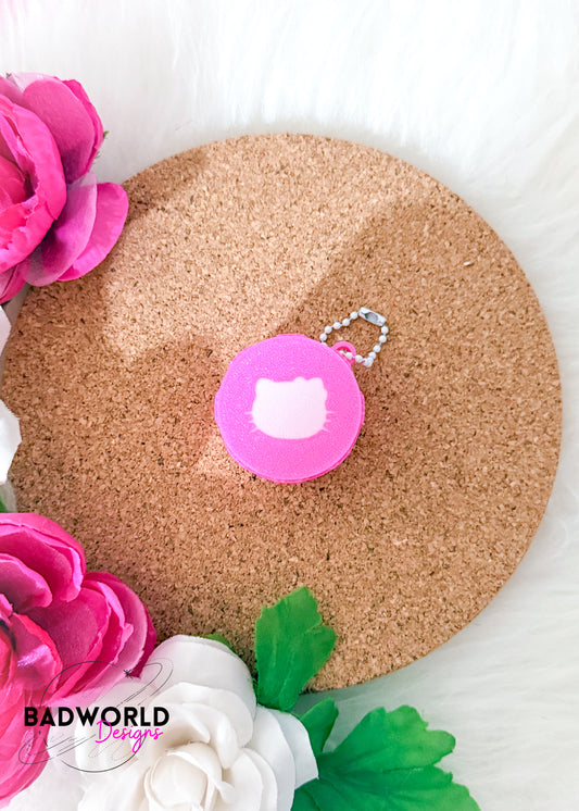 Kawaii Cat Container Keychain