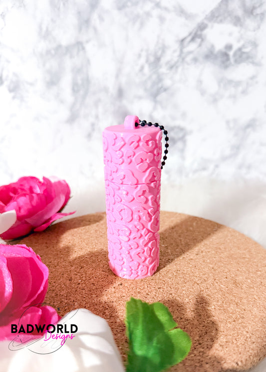 Leopard Print Chapstick Holder