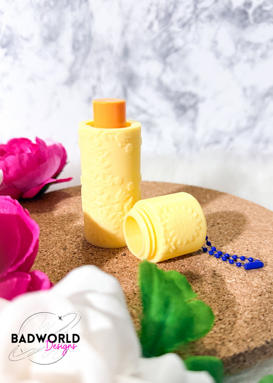 Mi Tierra Chapstick Holder Keychain - DIGITAL FILE