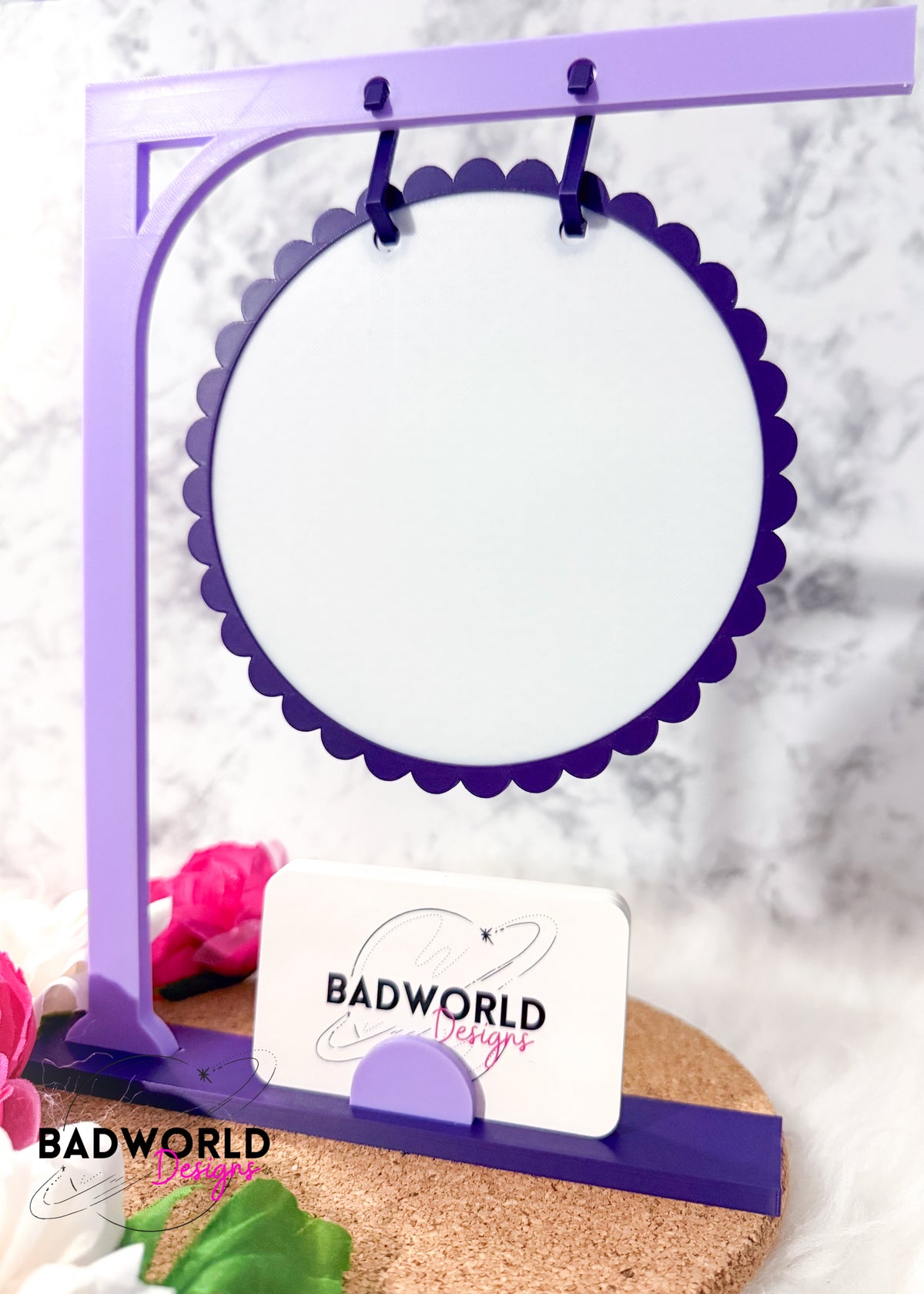 Mini Hanging Market Sign with Business Card Holder - DIGITAL FILE
