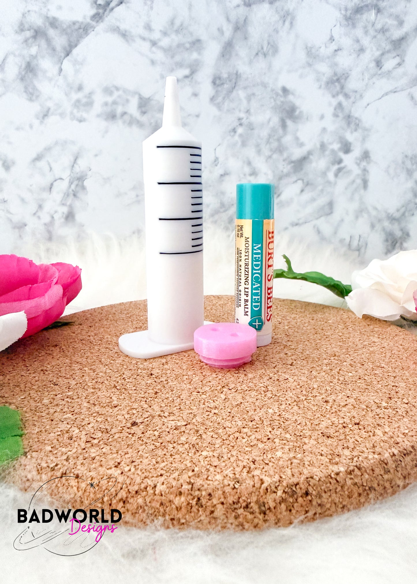 Nurse Chapstick Holder Keychain