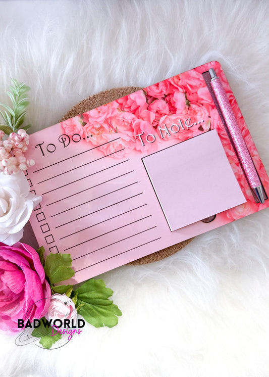 To Do Sticky Note Holder Sublimation BLANK