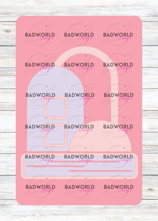 Triple Arch QR Code Sign - DIGITAL FILE