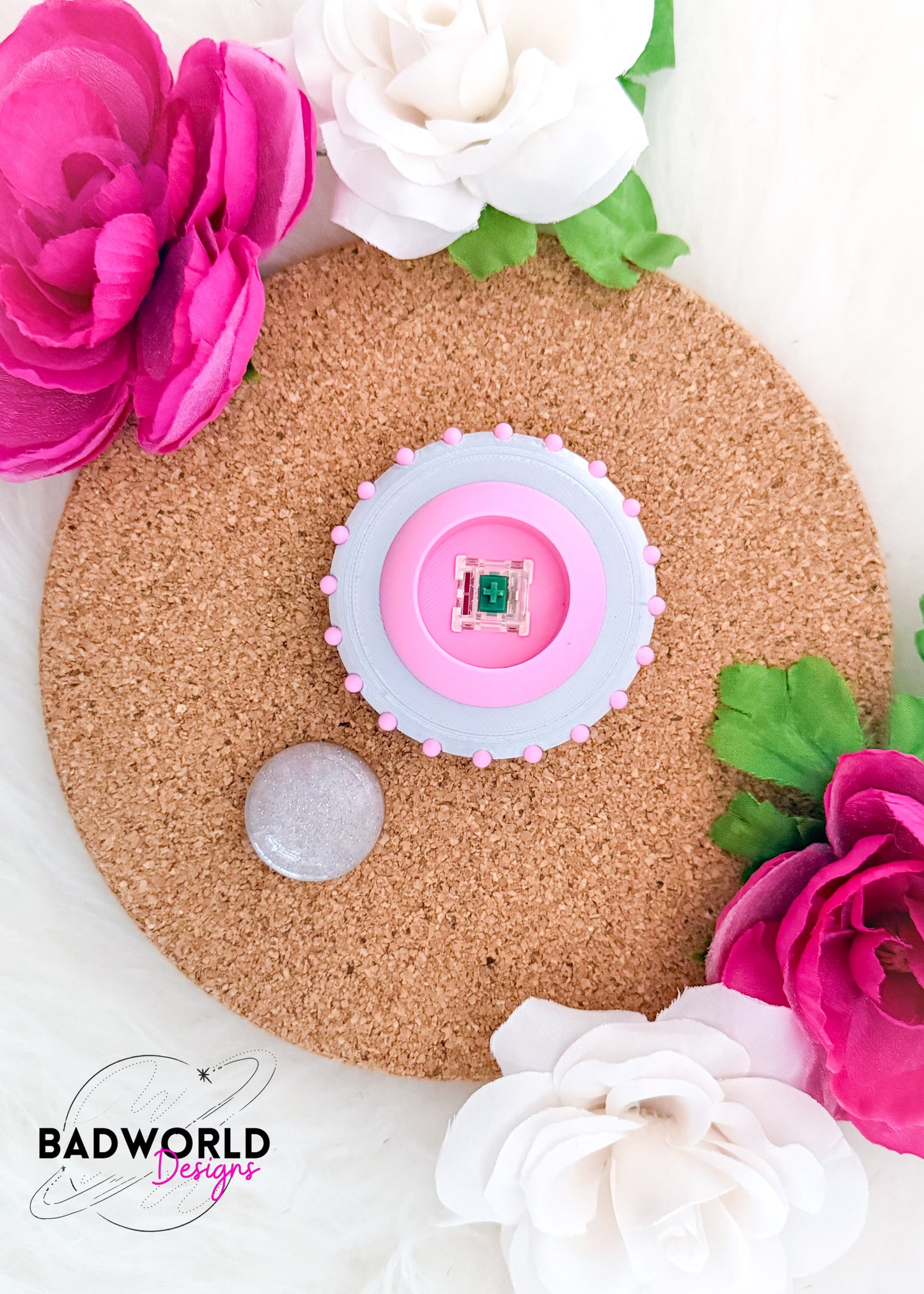 Cute UFO Fidget Clicker - DIGITAL FILE