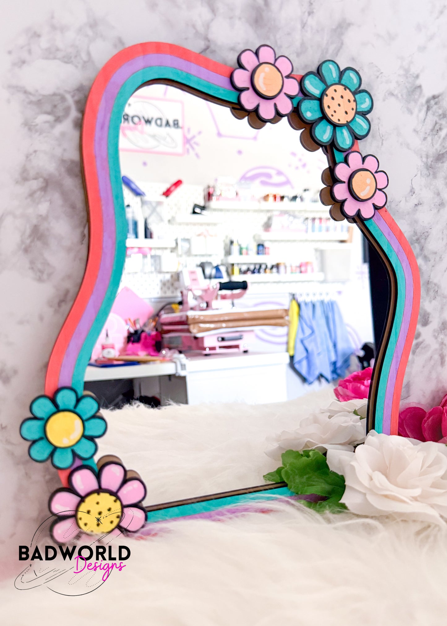 Funky Wavy Mirror - DIGITAL FILE