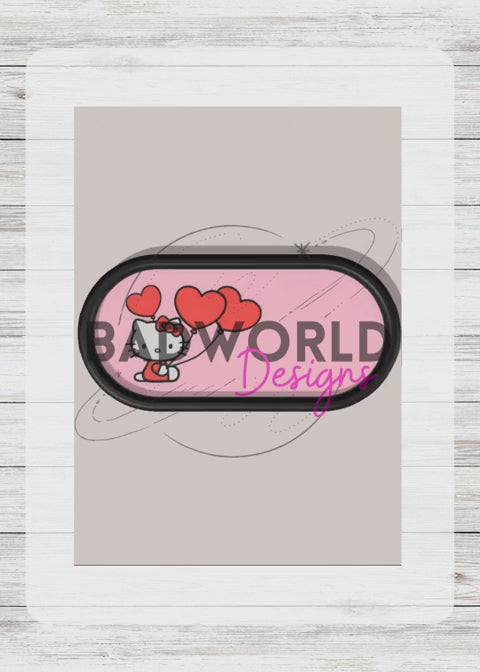 Balloon Kawaii Cat Trinket Tray - DIGITAL FILE