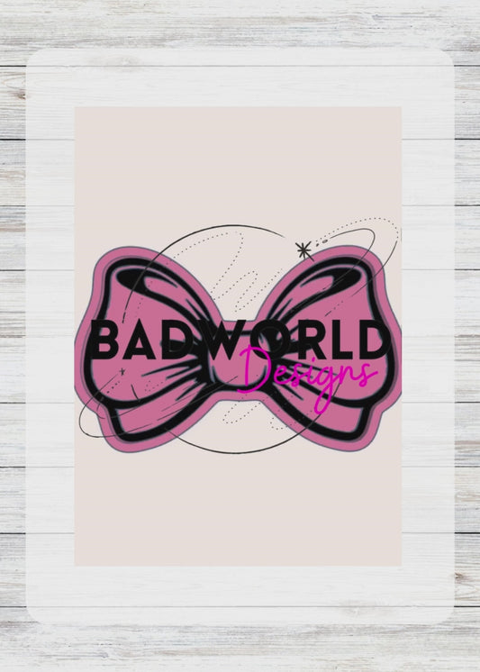 Coquette Bow Trinket Tray - DIGITAL FILE