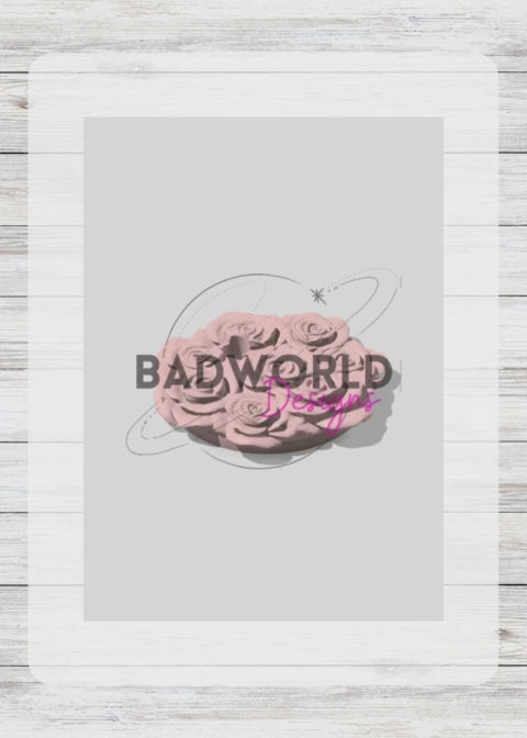 Rose Bamboo Toppers - DIGITAL FILES