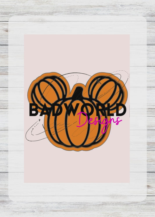 Pumpkin Mouse Trinket Tray - DIGITAL FILE