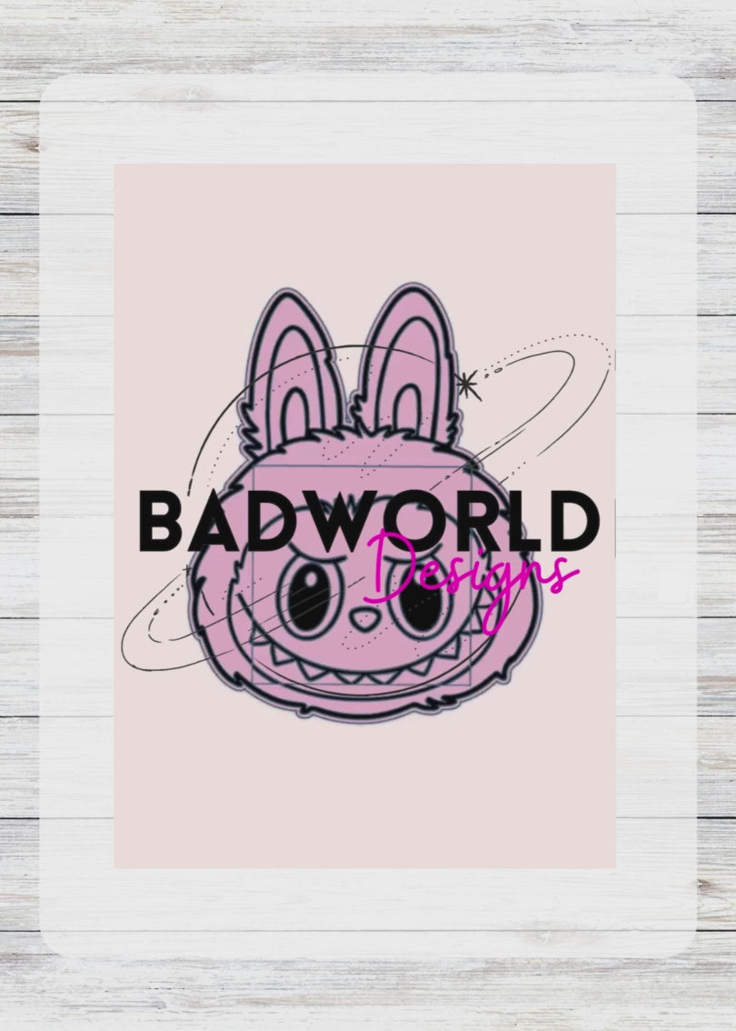 LaBubu Sticky Note Holder - DIGITAL FILE – BADWorld Designs