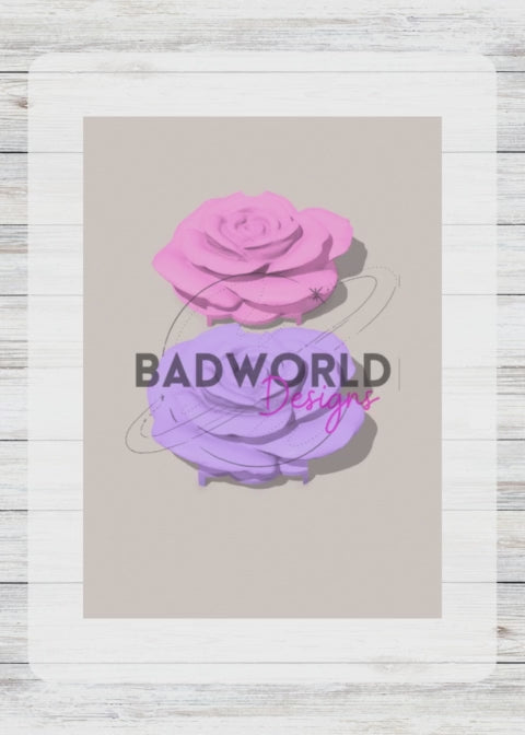 Single Rose Stanley Topper - DIGITAL FILE