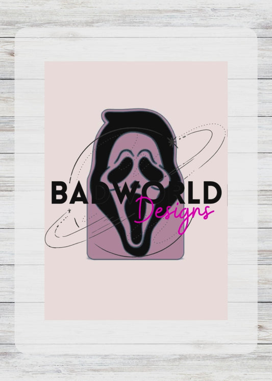 Ghost Face Pencil Holder - DIGITAL FILE