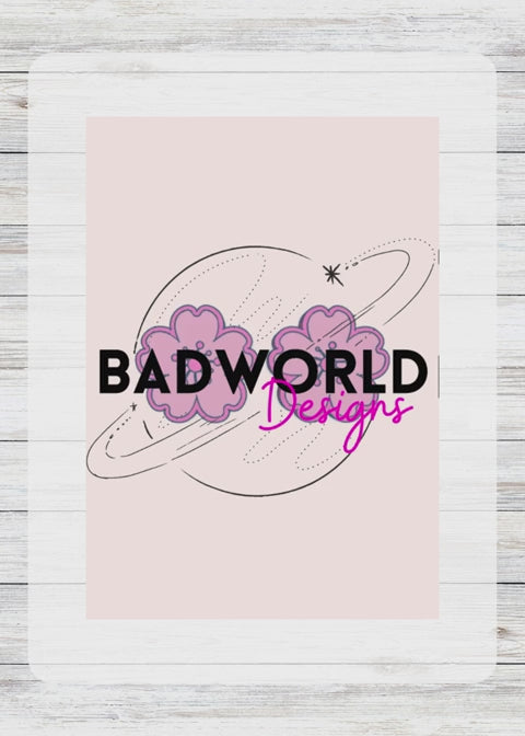 Cherry Blossom Straw Topper - DIGITAL FILE