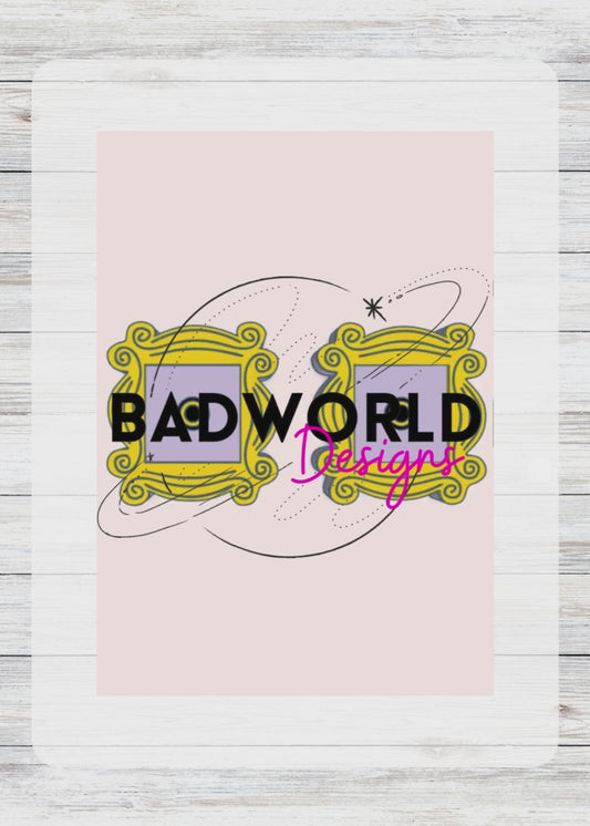 Friends Door Frame Straw Topper - DIGITAL FILE