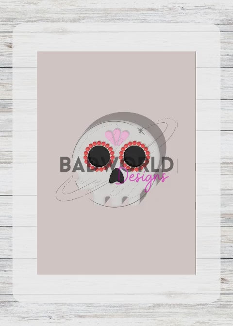 Sugar Skull Pop Socket - DIGITAL FILE