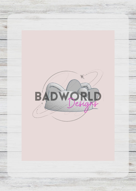 Kawaii Cat Topper for Acrylic Lids - DIGITAL FILE