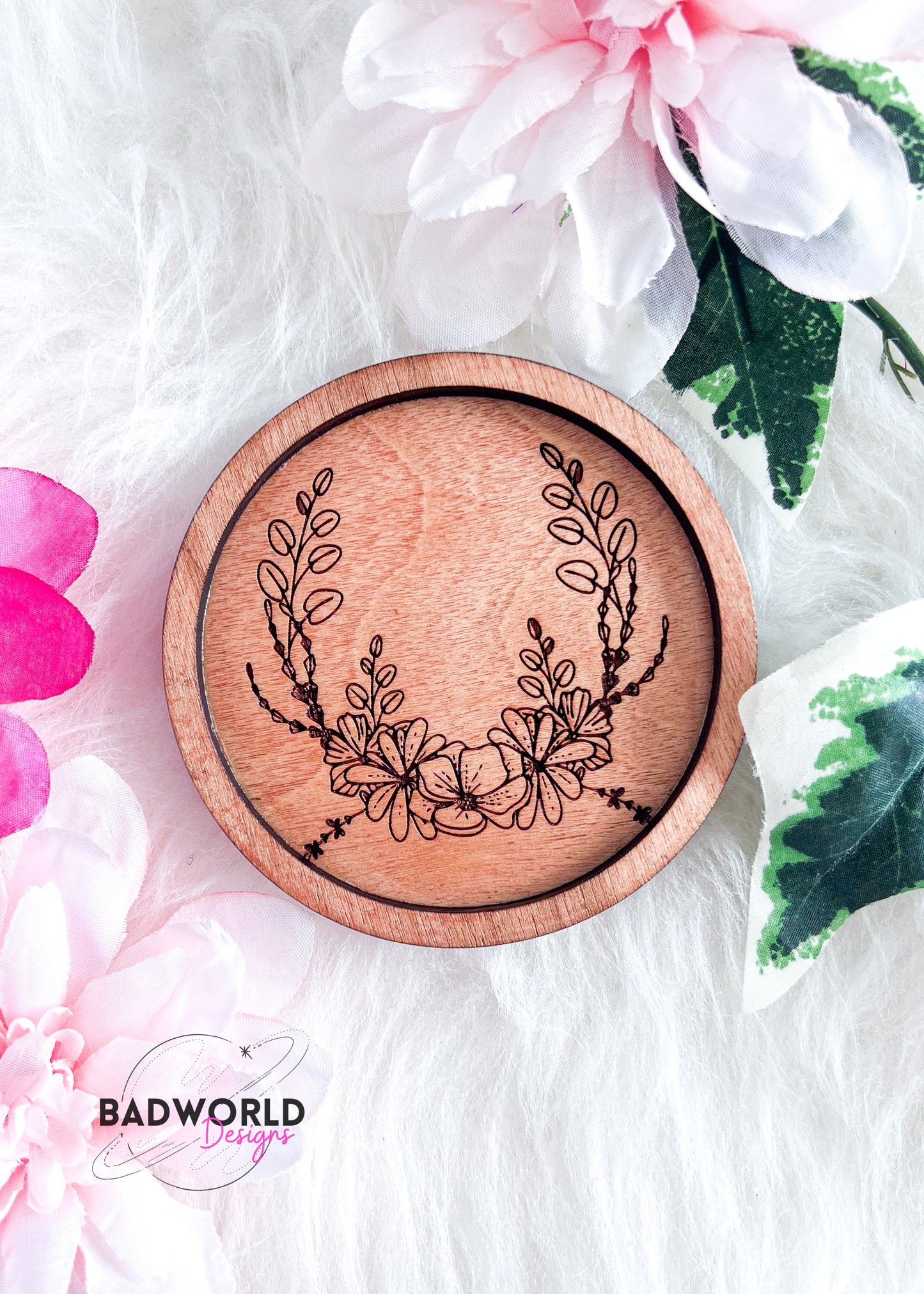 Floral Trinket Tray