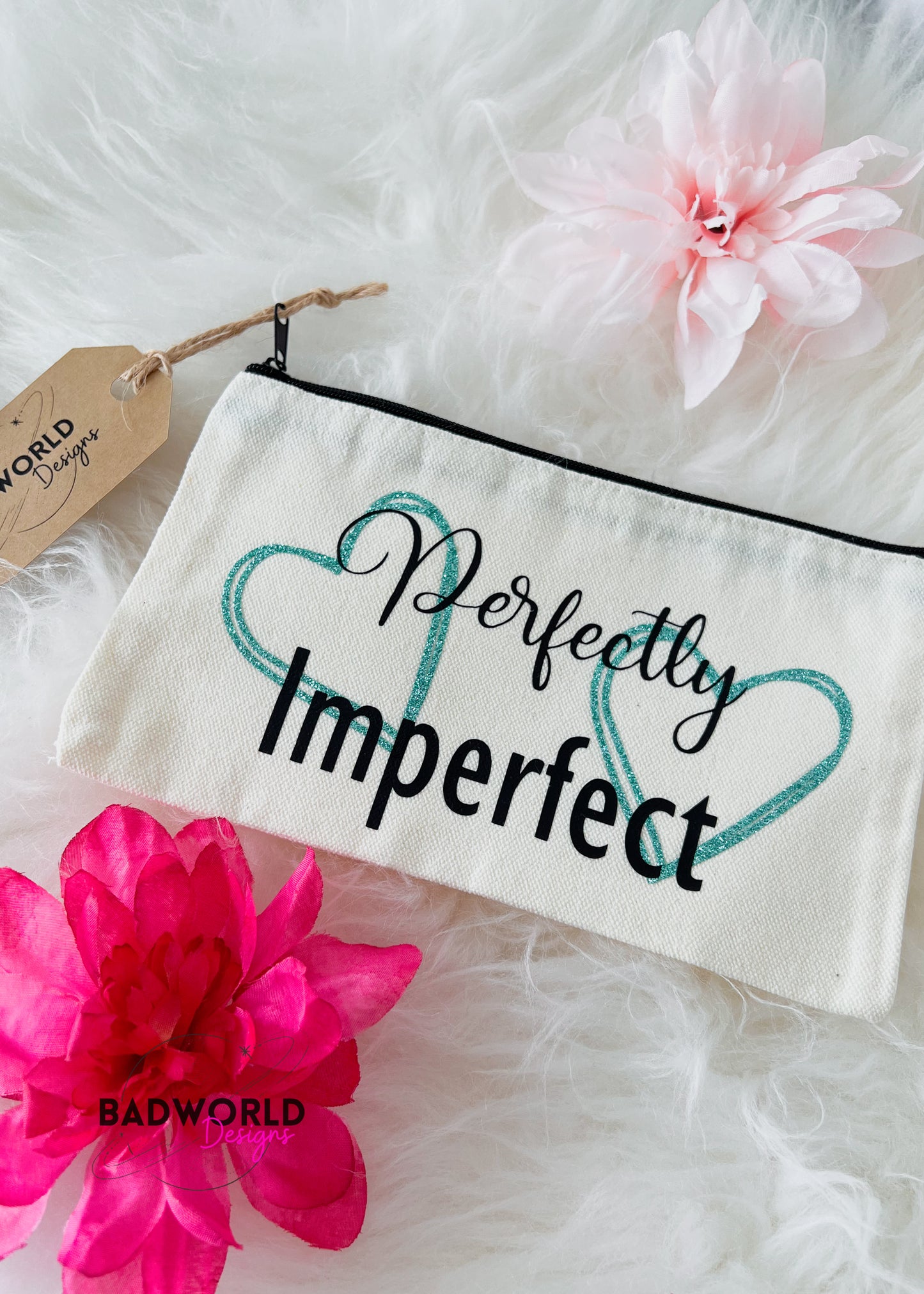 Perfectly Imperfect Zippered Pouch