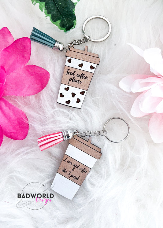 Coffee Lover Keychain